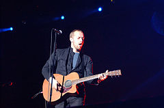 Chris Martin, de Coldplay. Image: Wikipédia.