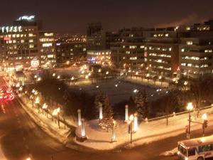 Vue sur le quartier Saint-Roch. Crédit photo: Jean Cazes, 15 décembre 2007.