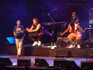 Johnny Clegg. Photo: Jean Cazes, 10 juillet 2007.