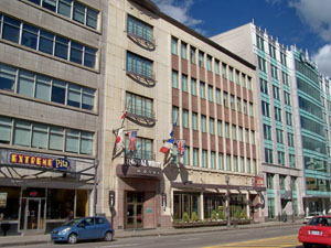 Hôtel Royal William, vue en direction N. Crédit photo: Jean Cazes, 29 septembre 2007.