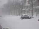 Tempête du 16 décembre 2007. Québec. Photo: Gérald Gobeil