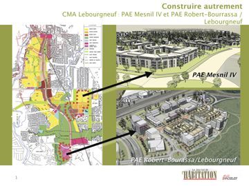 Le développement urbain de Lebourgneuf se fera de façon plus harmonisée et suivie.