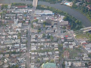 Limoilou, direction SE. Crédit photo: Pierre Bédard, septembre 2007.