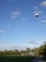 Plaines. Montgolfière.